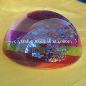 K9 Crystal gift customied crystal paper weight