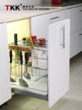 TKK Multi-function Morden Kitchen Drawer Basket Pull-outs