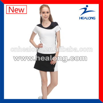 latest skirt and blouse,black and white basketball skirt