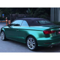 satin metallic emerald green wrap vinyl