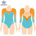 3/4 Ärm kompetitiv Leotard