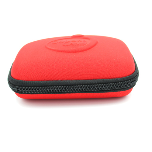Hot selling cover makeup mesh pockets eva cosmetic case with logo