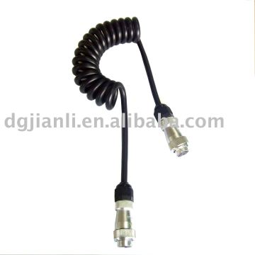 5pin 7pin truck trailer cable electrical spring cable