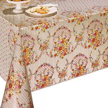 Pvc Printed fitted table covers Table Linens Cheap