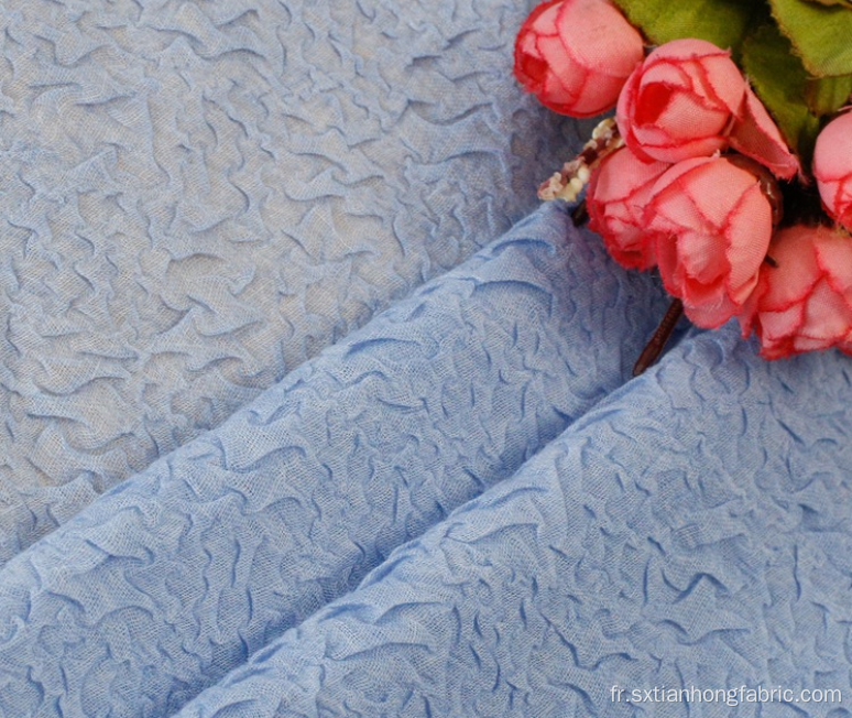 Tissu crêpe 100% coton