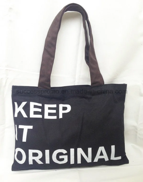 2016 Cheap Tote Bag Cotton Canvas with Custom Logo