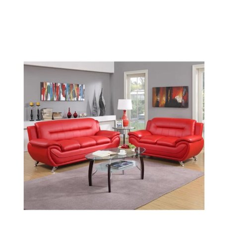 High Quality Leather Sofa Sectional Loveseat For Home