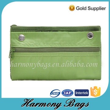 Factory selling green folded custom promotion card holder