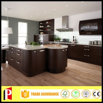 Economical gloss pvc mdf kitchen cabinet doors