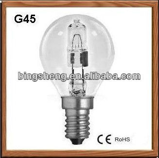 Cheap E14 G45 eco halogen saver lamp 42W