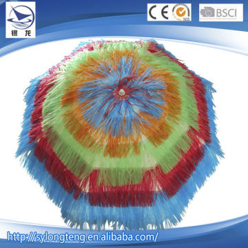 170T Polyester Silk Cloth Straw Umbrella