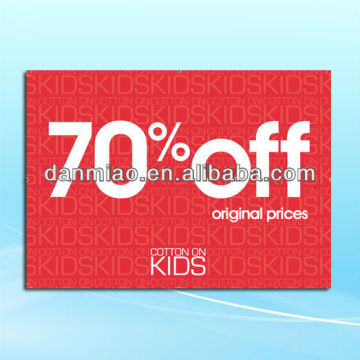 Original design A5 paper poster printing for kids sales