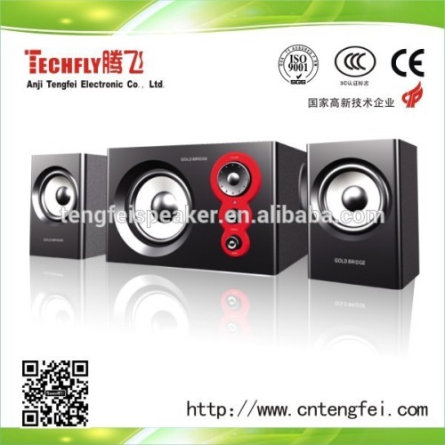 2.1 channel Hi-Fi speaker USB/SD card reader speaker,laptop Home Theater System speaker/ TF-815