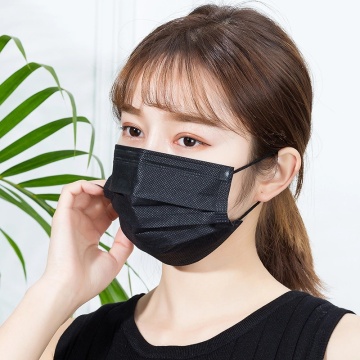 Maschera chirurgica non tessuta Earloop 3ply