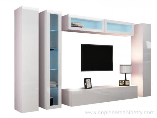 Modern Stands Living Room Media White TV Cabinets
