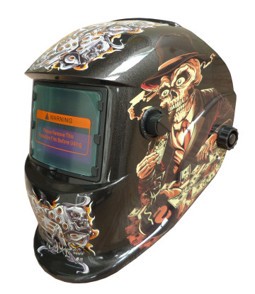 Tig Mig Safety Painting Welding Helmet Decals welding Consumables Cartoon Darkening Welding Helmet