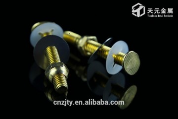 brass wing bolt and wing nuts , brass nut bolt ,toilet bolt