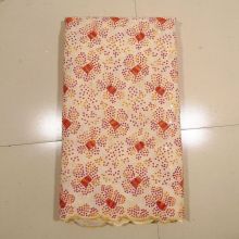 Beige Grey African Net Lace Fabrics , Party Dress