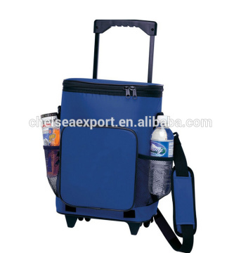 Flexible trolley cooler bag
