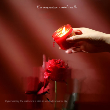 Massage candles nourish skin relax the mind body.