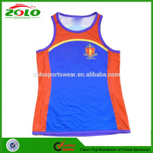 Dry Fit Sublimated Running Singlet Custom Design, Custom Running Singlet