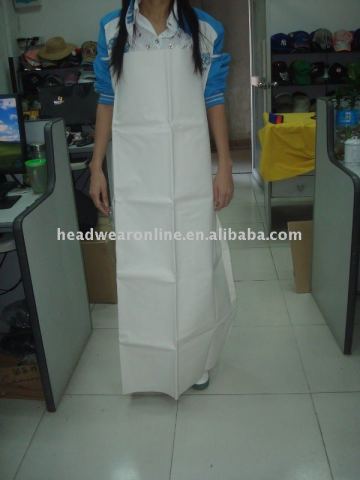 pvc apron /100% Polyester apron /LDPE apron