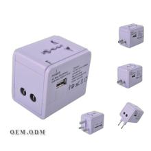 White Universal Travel Adapter Promotion Electronics Gift - 008