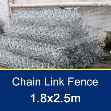 50mm*50mm*2.5m Protective Metal Fence Net