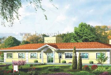 light weight steel prefab building