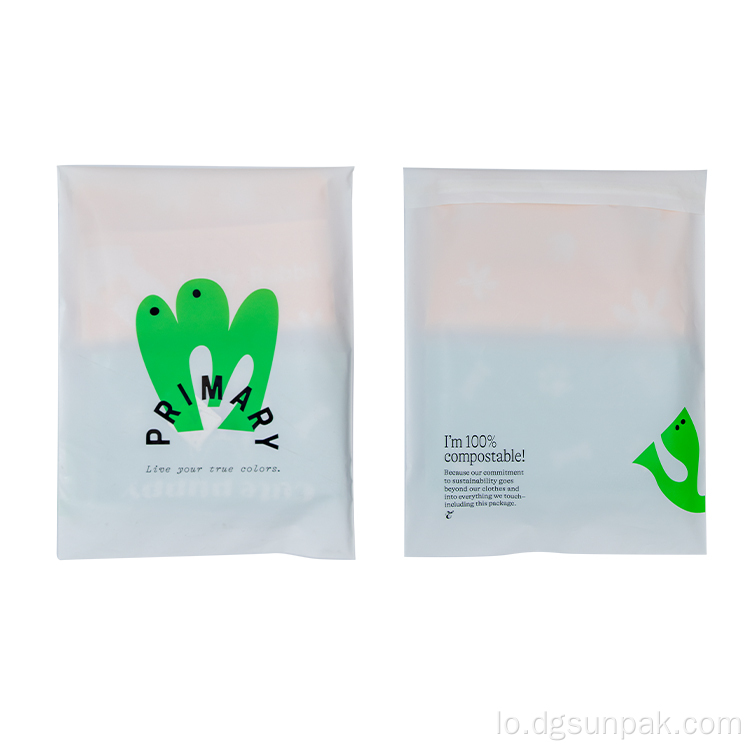 ການສະແດງຊຸດເສື້ອຜ້າ Polybag Package Mail Mail