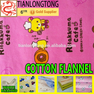 Cheap cotton flannel fabric