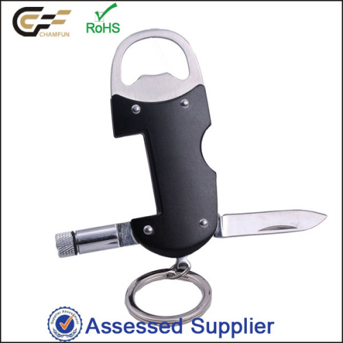 Strong Stainless steel construction keychain bottle openers