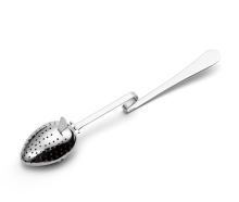 Stainless Steel Long Handle Oval Shaped Tea