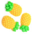 Populaire mini fruit ananas vormige hars cabochon leuke kralen voor handgemaakte ambachten decor charmes koelkast telefoon ornamenten