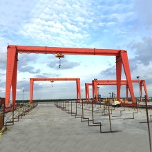 25 Ton Single Beam Lifting Precast Yard Gantry Crane for Sale