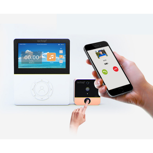 ACTOP4.5インチHDカメラwifiデジタルドアビューア