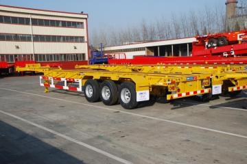 40' Tri-axle Gooseneck Skeletal Semi-Trailer