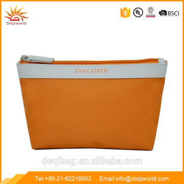 polyester cosmetic bag with zipper