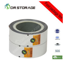 Pet12 /mpet12 Personalized Laminated Food Flexible Packaging Films Wrapping Roll For Cream