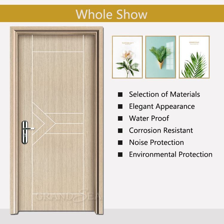 Factory Price Turkey Style Smooth Surface Wpc Doors