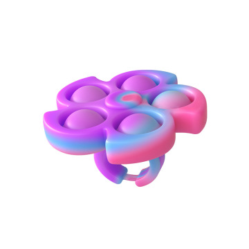 Özel Yeni Pop Spinner Fidget Yüzük