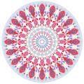 Boho Custom Printing Round Beach Towel