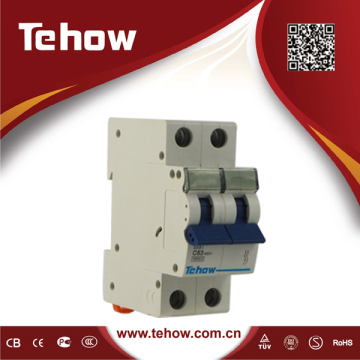 miniature circuit breaker THB7 63 amp circuit breaker switch