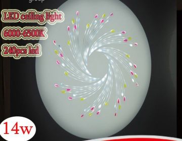 Environment Friendly Plastic 14watt Led Kitchen Lighting Fixtures