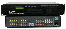 8x8 Audio Video Matrix Switcher, Home Remote Control, Signal Switch, AV Matrix Switcher