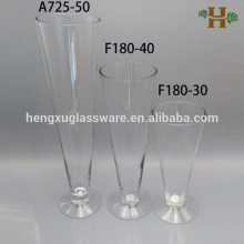 50cm Tall Martini Glass Vase Medium Sized Glass Trumpet Vase