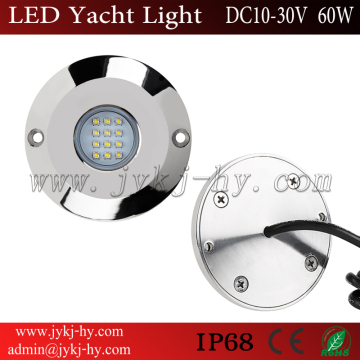 60w led marine light,led underwater light for boat/marine/yatch IP68 Waterproof