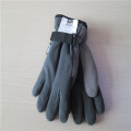 Hot Selling Winter Buckle Black Men Fleece Gloves