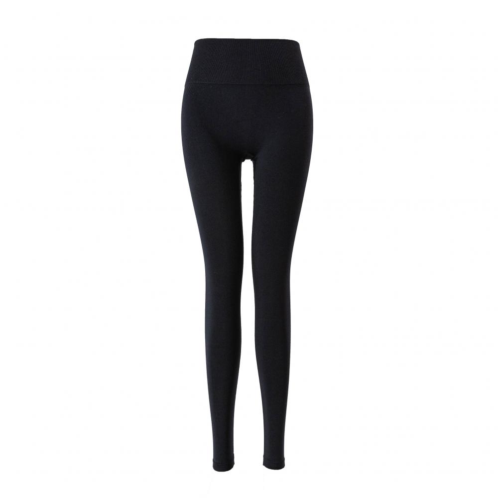 Black Ladies High Waist Ankle Length Yoga Pant