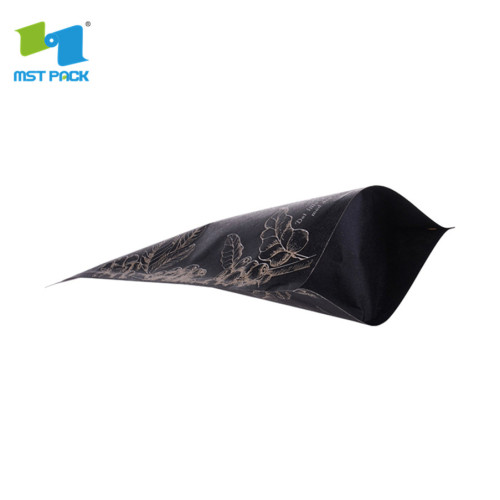 digital printed biodegradable plastic stand-up pouches bag with zipper